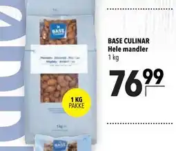 Citti BASE CULINAR Hele mandler tilbud