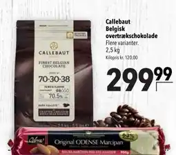 Citti Callebaut Belgisk overtrækschokolade tilbud