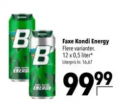 Citti Faxe Kondi Energy tilbud