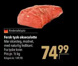 Citti Fersk tysk okseculotte tilbud