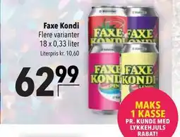 Citti Faxe Kondi tilbud