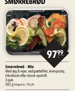 Citti Smørrebrød - Mix tilbud