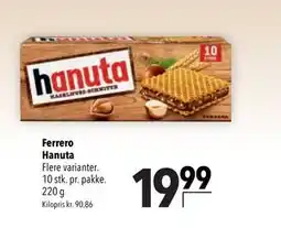 Citti Ferrero Hanuta tilbud