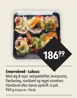 Citti Smørrebrød - Luksus tilbud