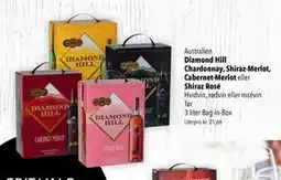 Citti Diamond Hill Chardonnay, Shiraz-Merlot, Cabernet-Merlot eller Shiraz Rosé tilbud