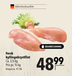 Citti Fersk kyllingebrystfilet tilbud