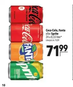 Citti Coca-Cola, Fanta eller Sprite tilbud