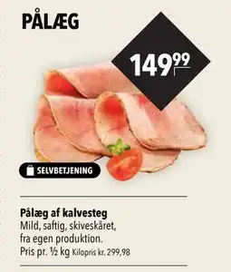 Citti Pålæg af kalvesteg tilbud
