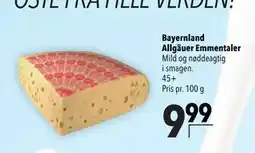 Citti Bayernland Allgäuer Emmentaler tilbud
