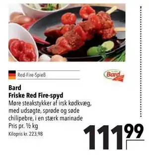 Citti Bard Friske Red Fire-spyd tilbud