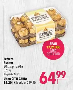 Citti Ferrero Rocher tilbud