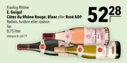 Citti E. Guigal Côtes du Rhône Rouge, Blanc eller Rosé AOP tilbud