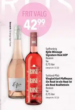 Citti Kylie Minouge Signature Rosé AOP tilbud