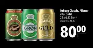 Tuborg Classic, Pilsner eller Guld
