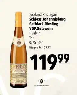 Citti Schloss Johannisberg Gelblack Riesling VDP.Gutswein tilbud