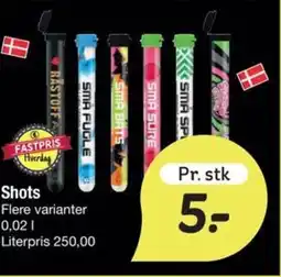 Fakta Tyskland Shots tilbud