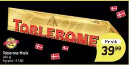 Fakta Tyskland Toblerone Mælk tilbud