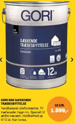 XL-BYG Gori 606 dækkende træbeskyttelse tilbud