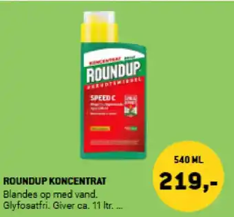 XL-BYG Roundup koncentrat tilbud