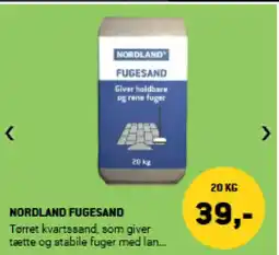 XL-BYG Nordland fugesand tilbud