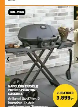 XL-BYG Napoleon travelo pro285 phantom gasgrill tilbud