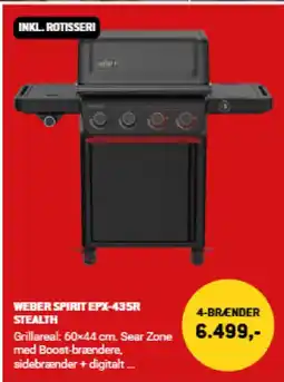 XL-BYG Weber spirit epx-435r stealth tilbud