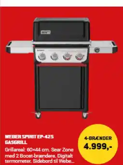XL-BYG Weber spirit ep-425 gasgrill tilbud
