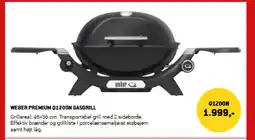 XL-BYG Weber premium q1200n gasgrill tilbud