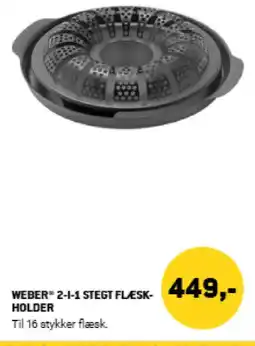 XL-BYG Weber® 2-1-1 stegt flæsk- holder tilbud