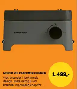 XL-BYG Morsø vulcano wok burner tilbud