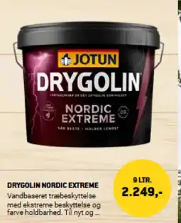 XL-BYG Drygolin nordic extreme tilbud