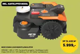 XL-BYG Worx vision cloud robotplæneklipper tilbud