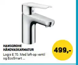 XL-BYG Hansgrohe håndvaskarmatur tilbud