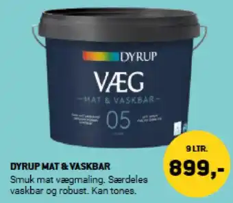 XL-BYG Dyrup mat & vaskbar tilbud