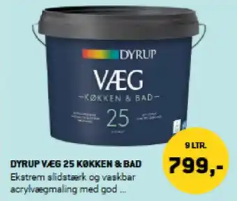XL-BYG Dyrup væg 25 køkken & bad tilbud