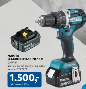Makita slagboremaskine 18 v