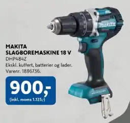 Davidsen Makita slagboremaskine 18 v tilbud