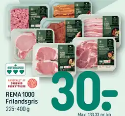 REMA 1000 Frilandsgris (assorterede udskæringer) tilbud