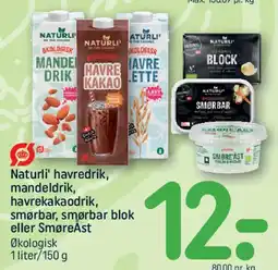REMA 1000 Naturli' drikke og smørbare produkter tilbud