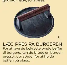 Imerco Burgerpresser tilbud
