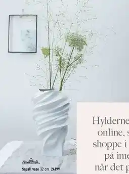 Imerco Squall vase tilbud