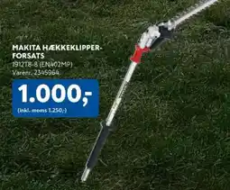 Davidsen Makita Hækkeklipper- forsats tilbud