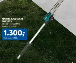 Davidsen Makita Kædesavs- forsats tilbud