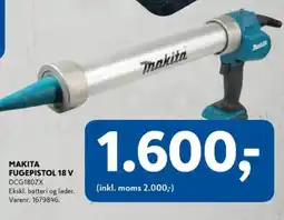 Davidsen Makita Fugepistol 18 v tilbud