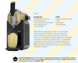 Imerco Icy slush-ice maskine tilbud