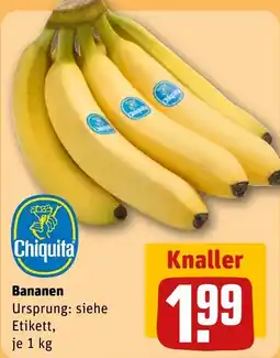REWE DE Bananen tilbud