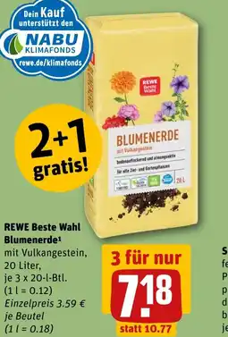 REWE DE REWE Beste Wahl Blumenerde tilbud