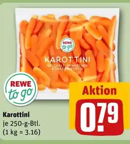 REWE DE REWE to go Karottini tilbud