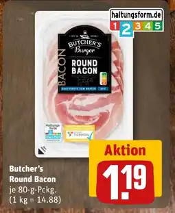 REWE DE Butcher's Round Bacon tilbud