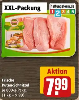 REWE DE Frische Puten-Schnitzel tilbud